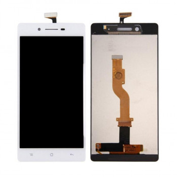 Buy Now LCD With Touch Screen For Oppo A33 - White Display Glass Combo Folder